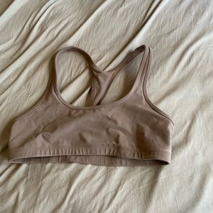 Aritzia tan bra top